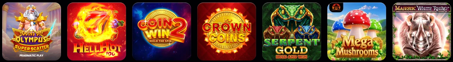 Jeux populaires NV Casino